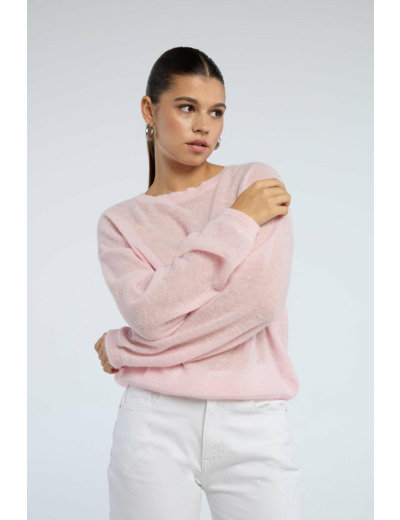 Pull à col rond