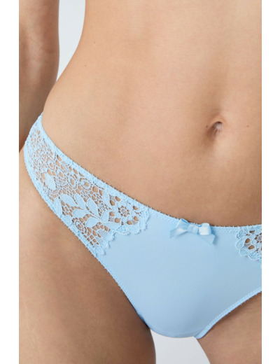 Hipster en microfibre et dentelle
