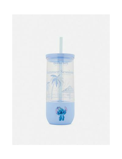 Gobelet et paille Disney Lilo & Stitch Ohana
