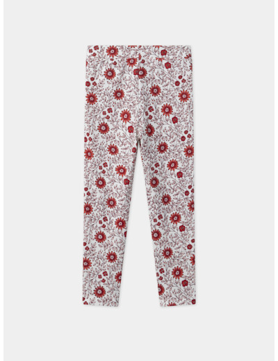 Legging fleuri