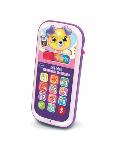 ALLÔ BÉBÉ MESSAGES MAGIQUES ROSES VTECH BABY