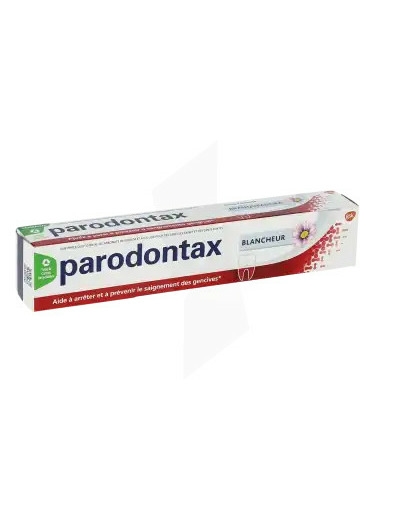 Parodontax Blancheur Pâte Gingivale Tube De 75 Ml