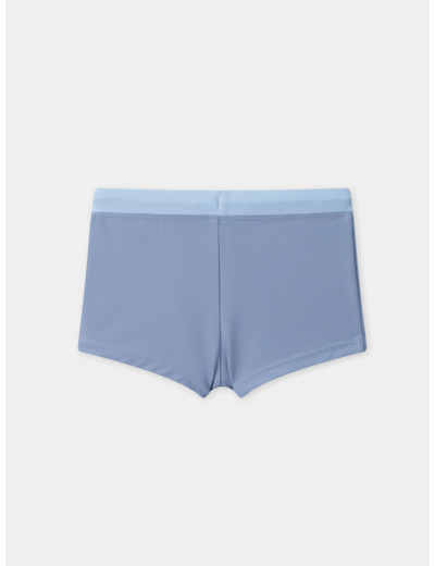 Boxer de bain bleu