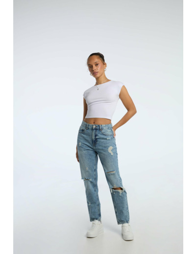 Jeans mom fit