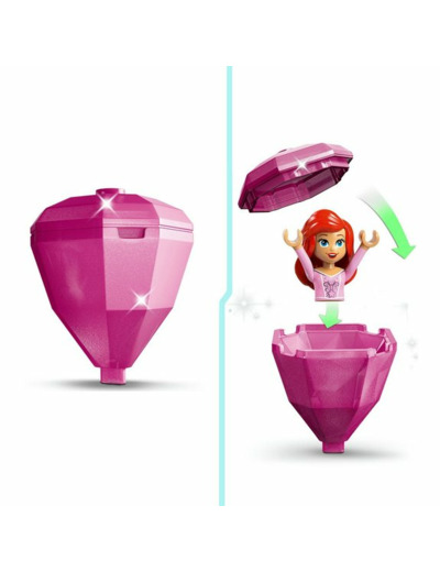 ARIEL TOURNOYANTE LEGO DISNEY PRINCESS 43259