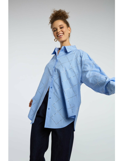 Blouse avec application