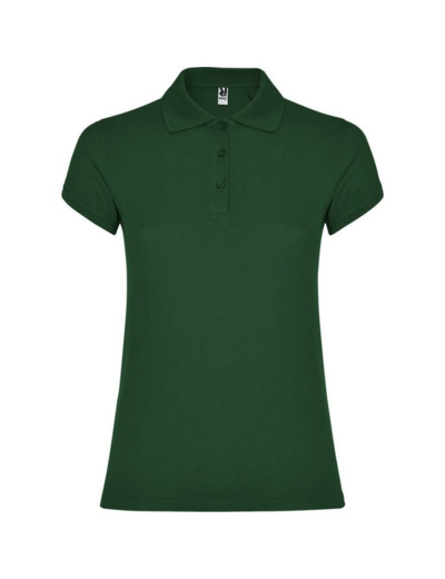 Polo STAR Femme (Vert Bouteille)