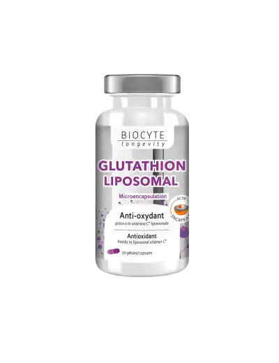 Biocyte Glutathion Liposomal Gélules Boîte De 30