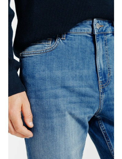 Jean tapered - Bleu moyen