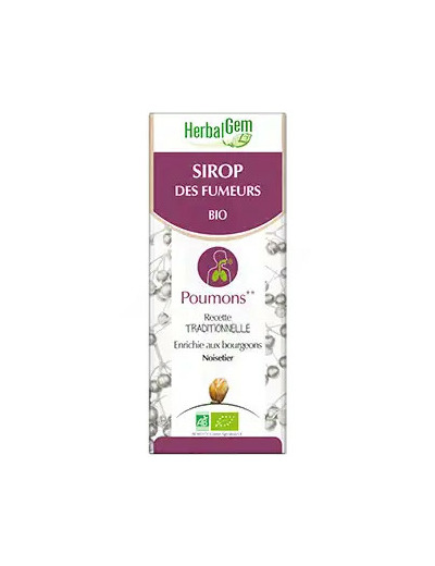 Herbalgem Sirop Bio Des Fumeurs 150 Ml