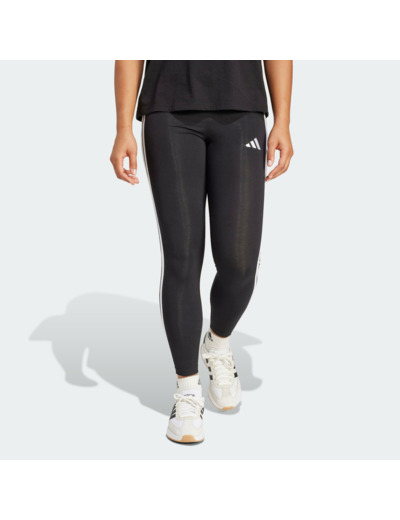Legging en coton pour femme, noir
