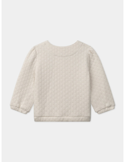 Cardigan en tubique