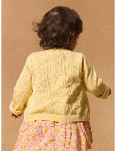 Cardigan ajouré