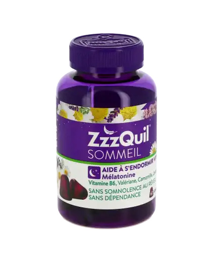 Zzzquil Sommeil Fruit Des Bois Gommes Pot De 60