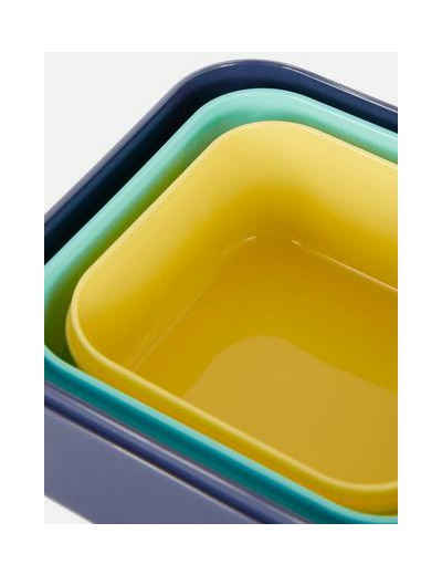 Lot de 3 pots à encas empilables Bluey