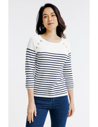 Pull à rayures