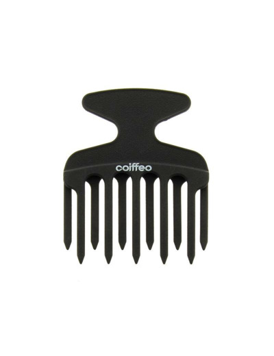 Peigne afro carbone - double...