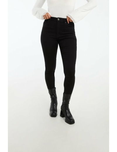 Jeans skinny taille haute