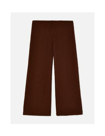 Pantalon large froncé