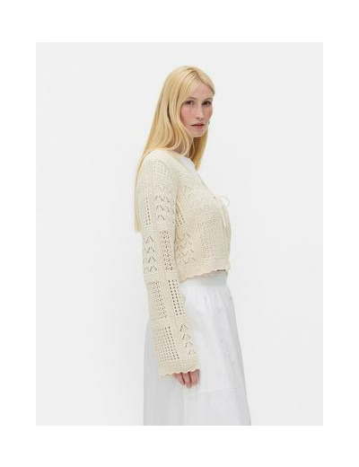 Gilet à nouer en crochet