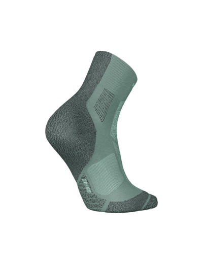 Chaussettes de running KIPRUN run900 fines mid vertes