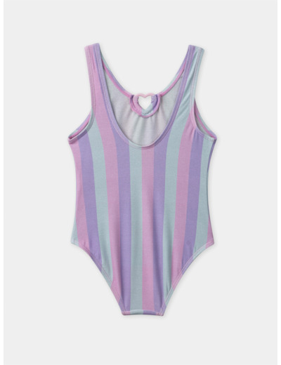 Maillot de bain une pièce rayé