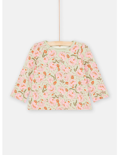 Tee-shirt reversible bébé fille