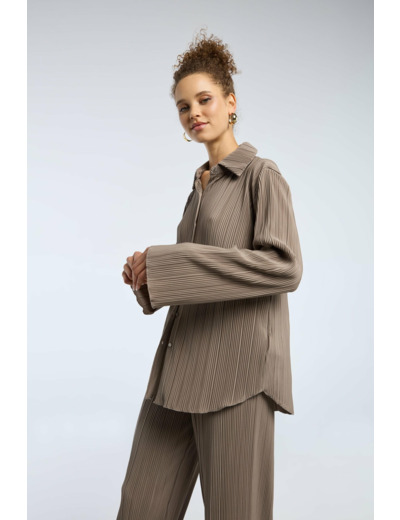 Blouse à manches trompettes