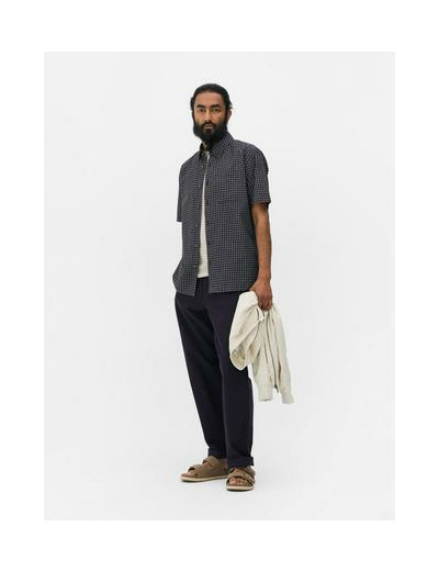 Chemise manches courtes à carreaux