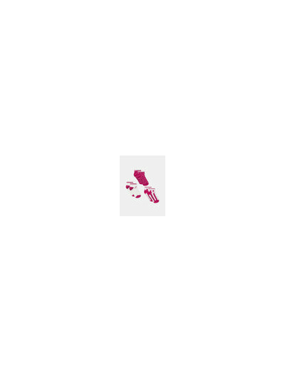 Lot de 3 chaussettes basses fuchsia pour filles
