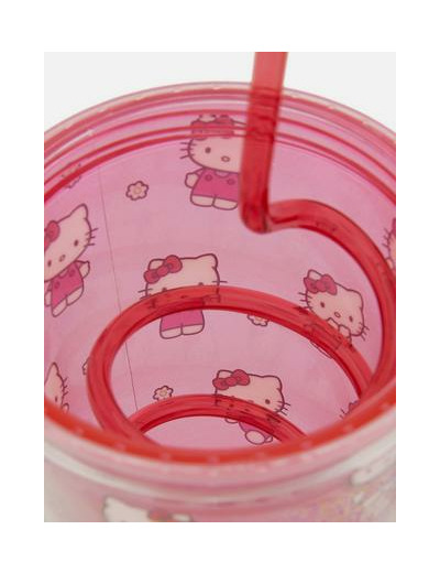 Gobelet avec couvercle Hello Kitty