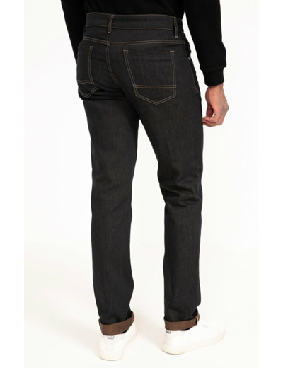 Jean coupe straight Browny