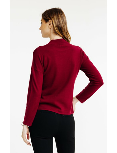 Pull avec pluie de strass
