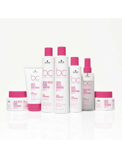 Shampooing pour cheveux colorés BC Color Freeze 1000ml