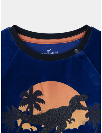 Pyjama Dino velours