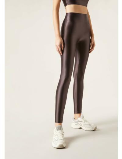 Legging ultra brillant satiné