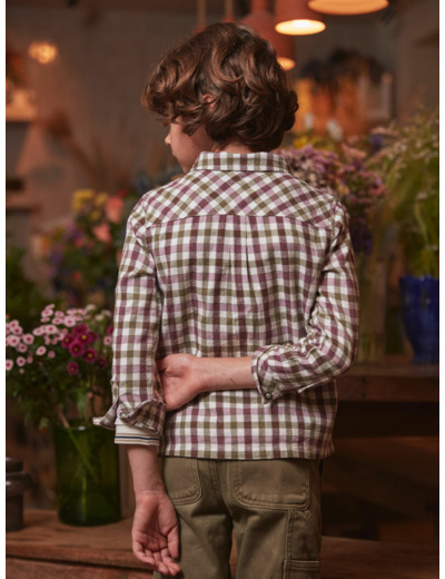 Chemise à Carreaux