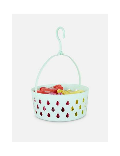 Panier de 50 pinces à linge