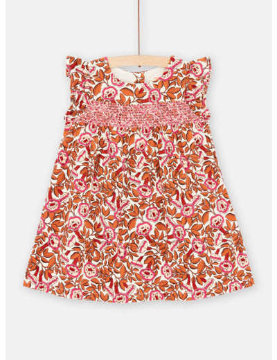 Robe à manches courtes pour bébé fille