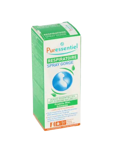 Puressentiel Respiratoire Spray Gorge Respiratoire 15 Ml