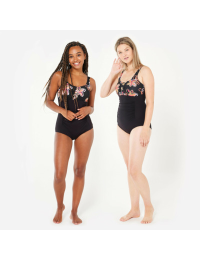 Maillot de bain 1 pièce natation Femme - Mary dufy noir