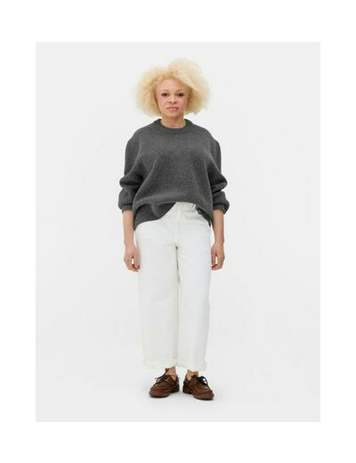 Pull oversize à col ras-du-cou Essential