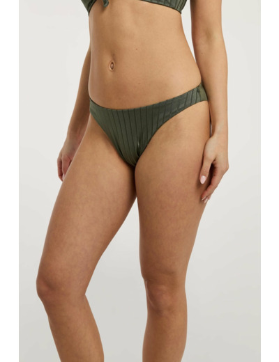 Bas de bikini taille haute avec découpe jambes