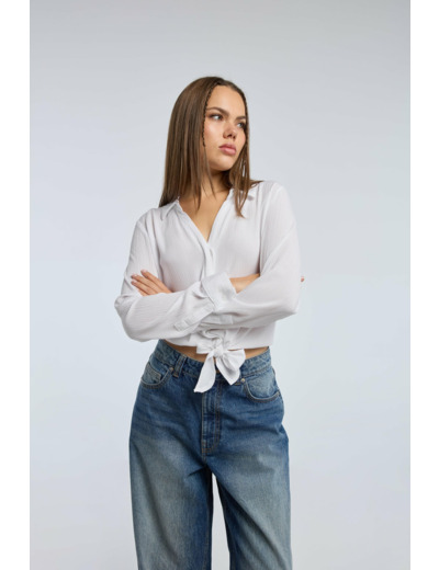 Blouse à nouer