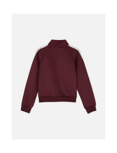 7–15 ans | Sweat-shirt zippé à finitions en dentelle