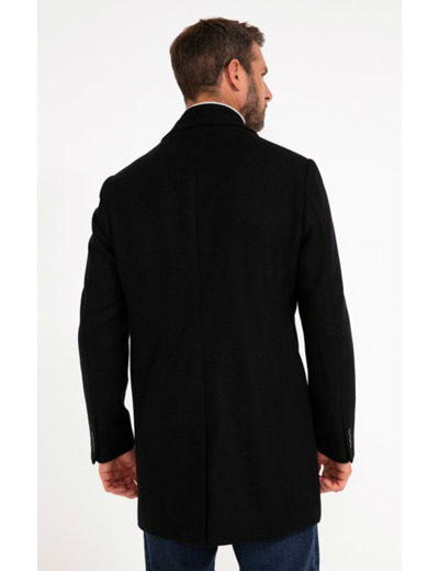Manteau Mi-Long Blugaufre