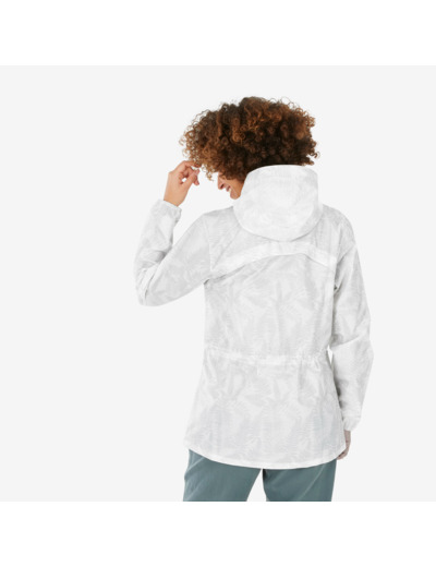 Veste coupe vent et déperlante de randonnée - Raincut Full Zip - Femme