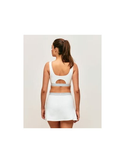 Brassière de sport en microfibre