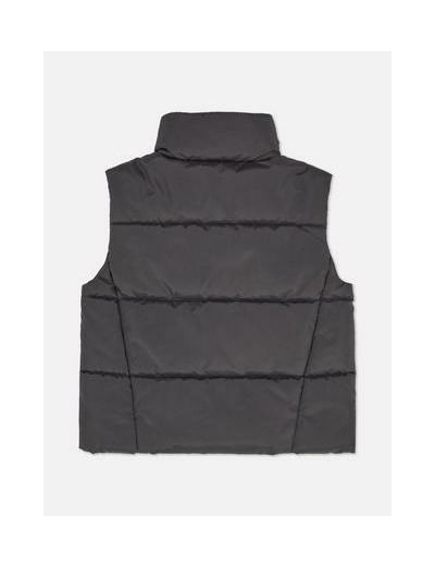 Veste sans manches zippée