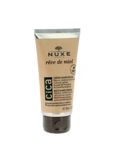 Nuxe Rêve De Miel Crème Mains Cica Tube De 50 Ml
